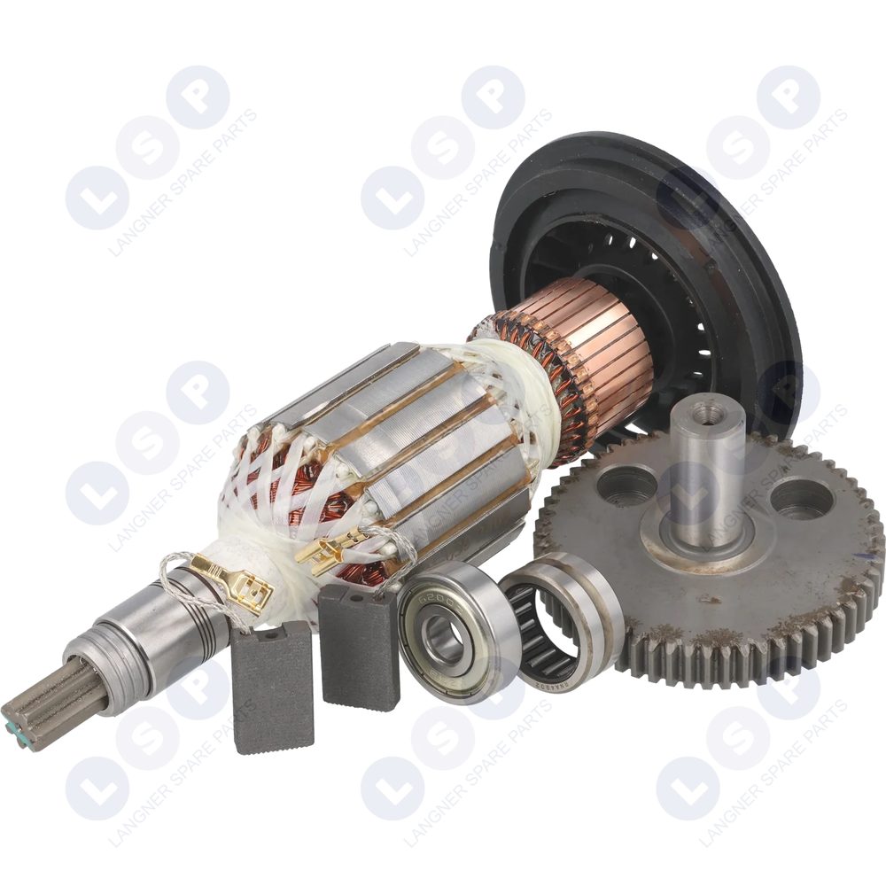 Rotor pre kladivo BOSCH GSH11E GSH 11 E 1614011072 LOŽISKÁ KEFEK